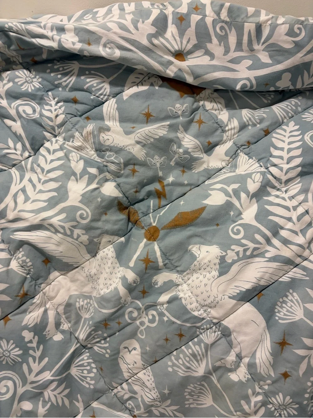 Pottery Barn Teen Harry Potter Magical Damask Twin Comforter
